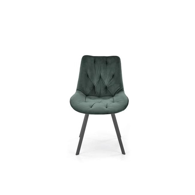 K519 krzesło ciemny zielony (1p=2szt)-137685