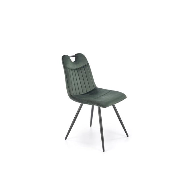 K521 krzesło ciemny zielony (1p=4szt)-137742