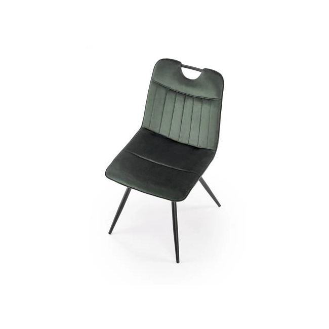K521 krzesło ciemny zielony (1p=4szt)-137748