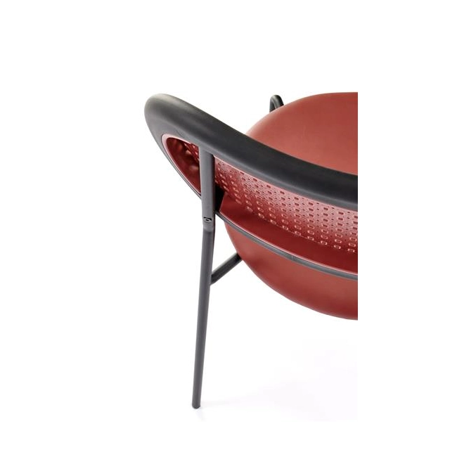 K524 krzesło bordowy (1p=4szt)-137809