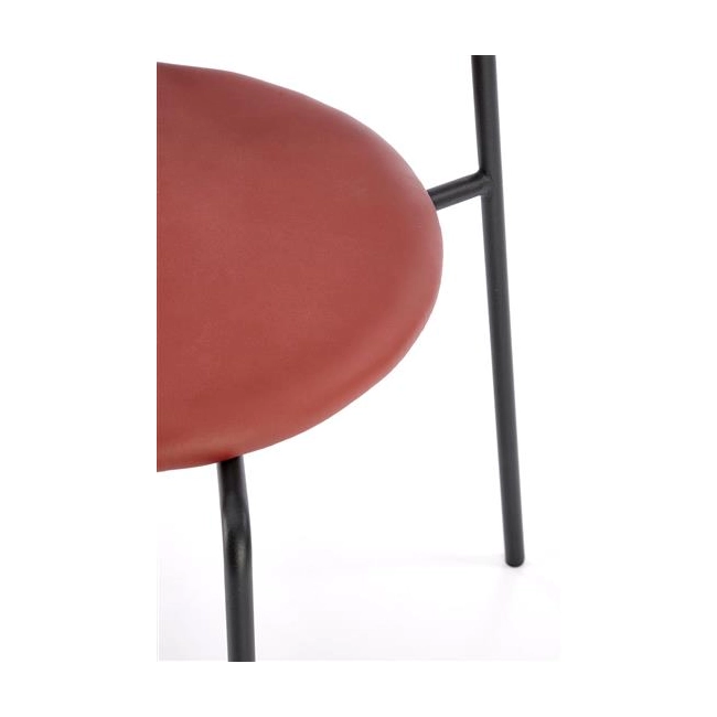 K524 krzesło bordowy (1p=4szt)-137811