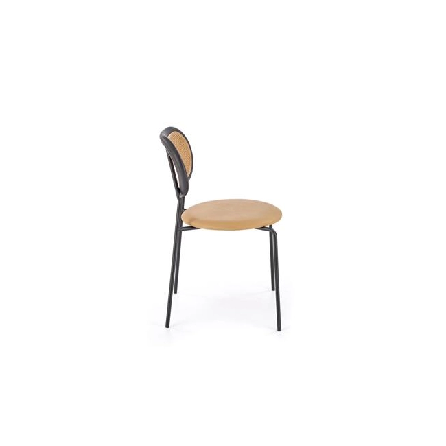 K524 krzesło jasny brązowy (1p=4szt)-137815
