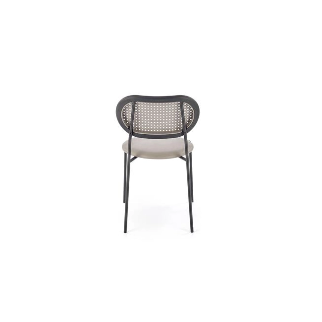 K524 krzesło popielaty (1p=4szt)-137823
