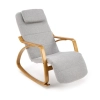 PRIME fotel wypoczynkowy z funkcją kołyski popielaty (1p=1szt)-138092
