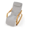 PRIME fotel wypoczynkowy z funkcją kołyski popielaty (1p=1szt)-138093