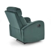 WONDER fotel rozkładany z funkcja kołyski, ciemno zielony (1p=1szt)-138375
