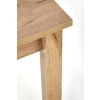 GINO stół rozkładany blat - dąb craft, nogi - dąb craft (1p=1szt)-138601