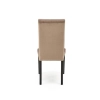 DIEGO 2 krzesło czarny / tap. velvet pikowany Pasy - MONOLITH 09 (beżowy) (1p=2szt)-138968