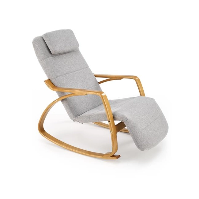 PRIME fotel wypoczynkowy z funkcją kołyski popielaty (1p=1szt)-138094