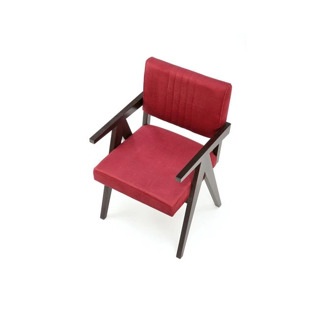 MEMORY krzesło heban / tap: MONOLITH 59 (bordowy)-138697
