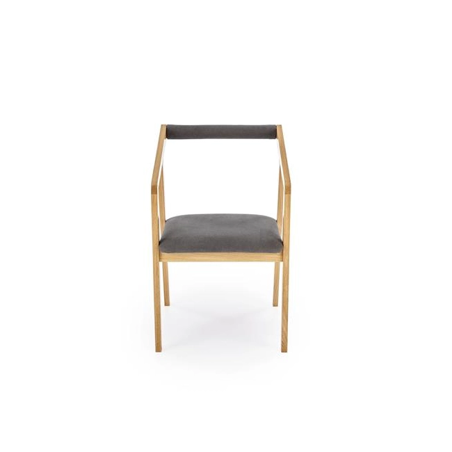 AZUL 2 krzesło dąb naturalny / tap. popiel (1p=2szt)-138951