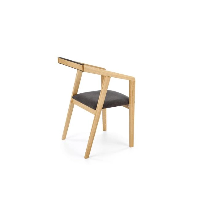 AZUL 2 krzesło dąb naturalny / tap. popiel (1p=2szt)-138957