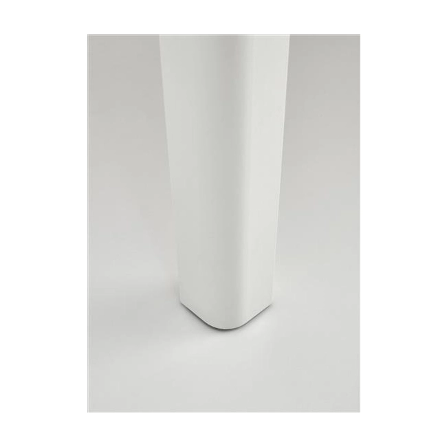 RINGO stół kolor blat dąb craft, nogi - biały (102-142x102x76 cm) (2p=1szt)-139151