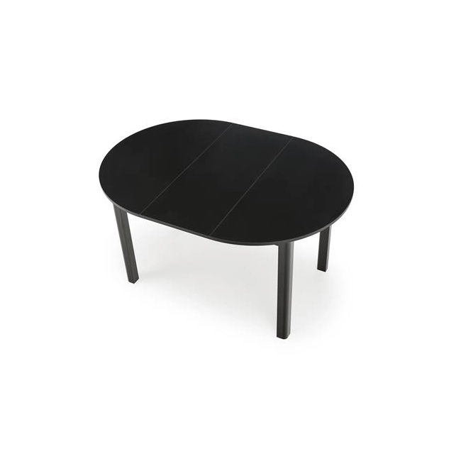 RINGO stół kolor blat czarny, nogi - czarny (102-142x102x76 cm) (2p=1szt)-139167