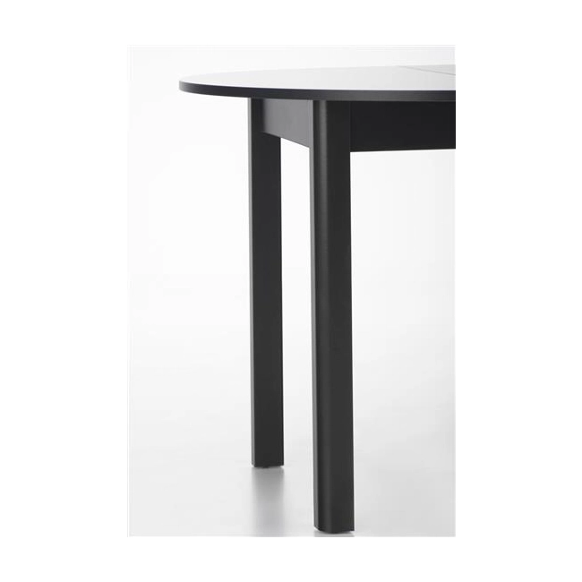 RINGO stół kolor blat czarny, nogi - czarny (102-142x102x76 cm) (2p=1szt)-139176