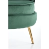 ALMOND fotel wypoczynkowy ciemny zielony-140546