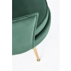 ALMOND fotel wypoczynkowy ciemny zielony-140547