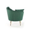 ALMOND fotel wypoczynkowy ciemny zielony-140550