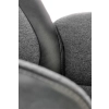 ARGENTO fotel obrotowy, grafitowy-czarny (1p=1szt)-140838