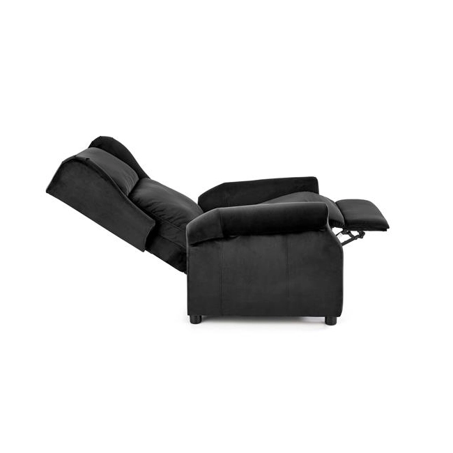 AGUSTIN 2 fotel wypoczynkowy czarny (2p=1szt)-140393