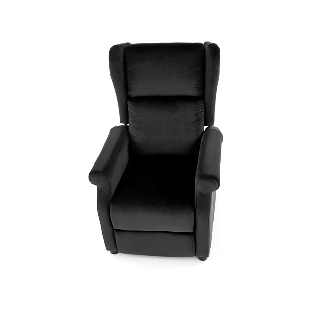 AGUSTIN 2 fotel wypoczynkowy czarny (2p=1szt)-140396
