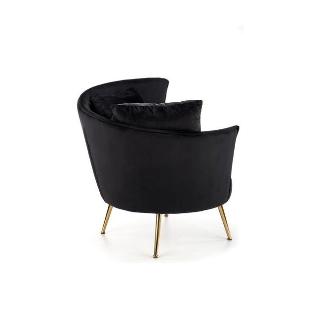 ALMOND fotel wypoczynkowy czarny-140555