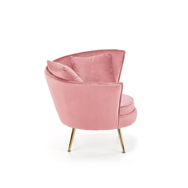 ALMOND fotel wypoczynkowy różowy-140563