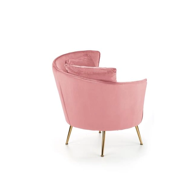 ALMOND fotel wypoczynkowy różowy-140564
