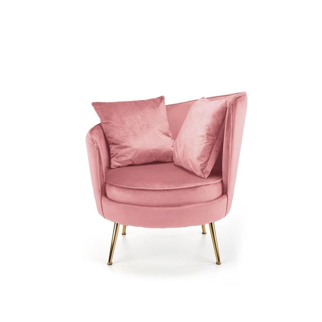 ALMOND fotel wypoczynkowy różowy-140568