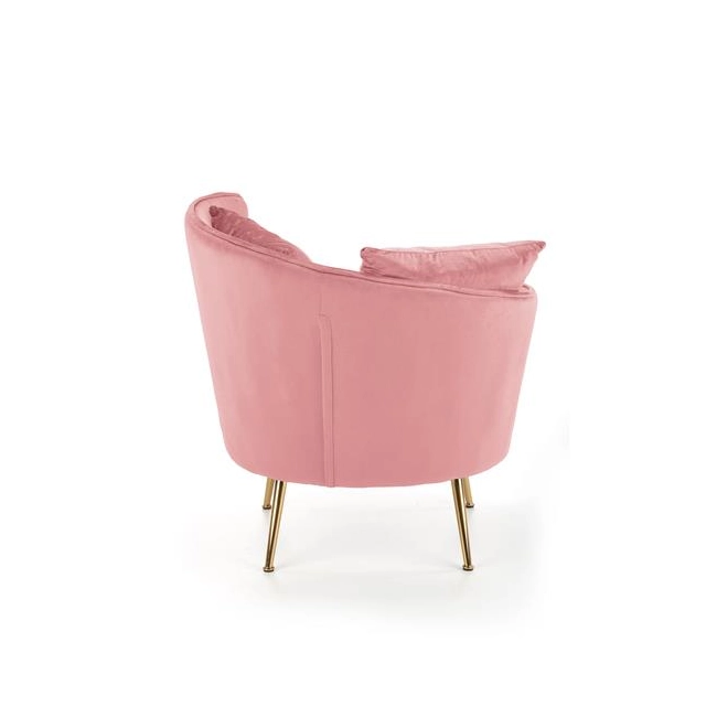 ALMOND fotel wypoczynkowy różowy-140570