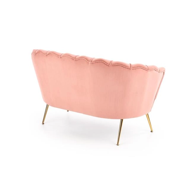 AMORINITO XL fotel wypoczynkowy jasny różowy / złoty-140625