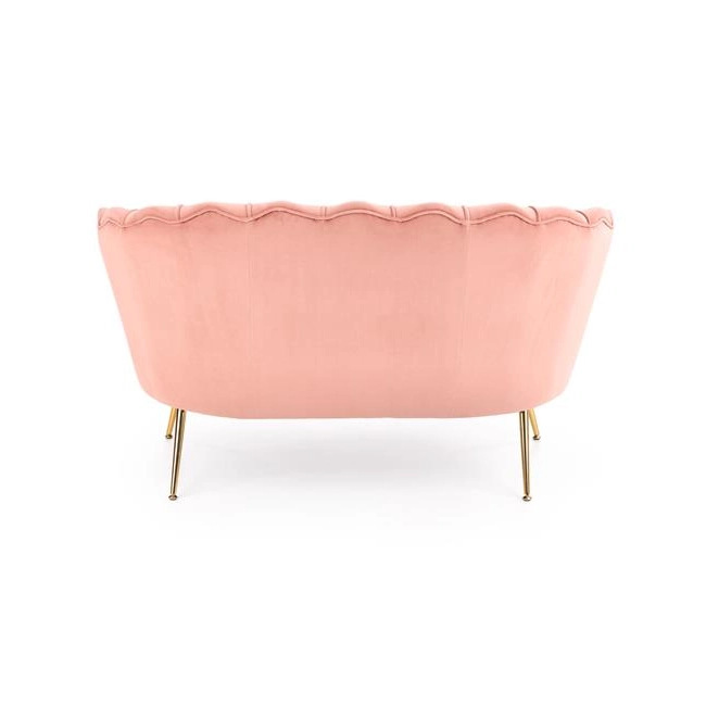 AMORINITO XL fotel wypoczynkowy jasny różowy / złoty-140627