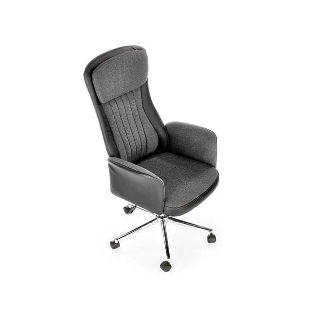 ARGENTO fotel obrotowy, grafitowy-czarny (1p=1szt)-140843