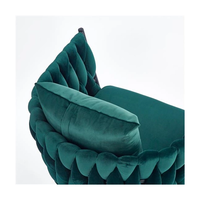 AVATAR 2 fotel wypoczynkowy ciemny zielony/ czarny (1p=2szt)-140994