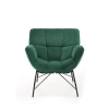BELTON fotel wypoczynkowy ciemny zielony (1p=1szt)-141375