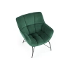 BELTON fotel wypoczynkowy ciemny zielony (1p=1szt)-141376
