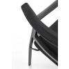 BERGEN fotel czarny (1p=4szt)-141406