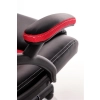 BERKEL fotel gabinetowy czarno-czerwony (1p=1szt)-141421