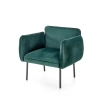 BRASIL fotel wypoczynkowy ciemny zielony/ czarny (1p=1szt)-141637