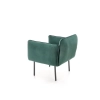 BRASIL fotel wypoczynkowy ciemny zielony/ czarny (1p=1szt)-141639