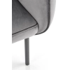 BRASIL fotel wypoczynkowy popielaty / czarny (1p=1szt)-141651