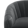BRITNEY fotel wypoczynkowy popielaty / czarny / złoty (1p=1szt)-141673