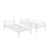 BUNKY łóżko piętrowe / opcja dwóch łóżek pojedynczych 90, biały (2p=1szt)-141723