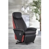 CAMARO fotel wypoczynkowy czarny / czerwony (1p=1szt)-141789