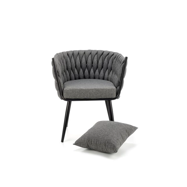 AVATAR fotel wypoczynkowy popielaty (1p=2szt)-141022