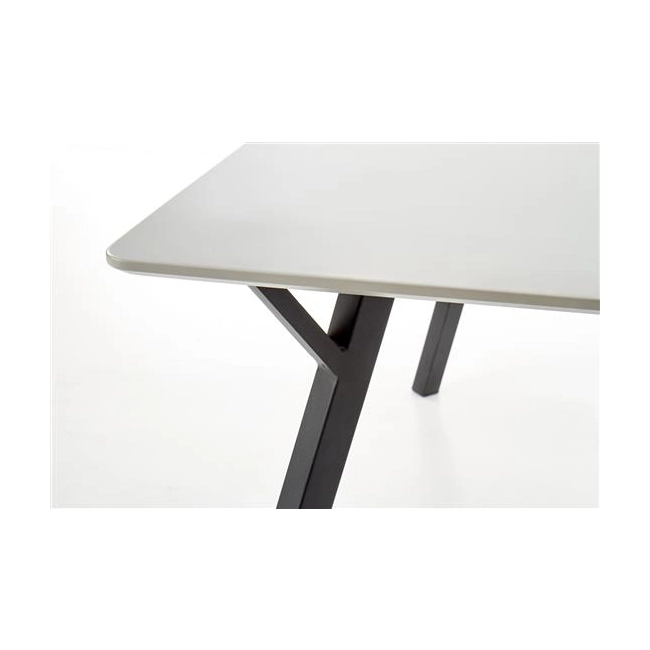 BALROG stół, stelaż - czarny, blat - jasny popiel (2p=1szt)-141272