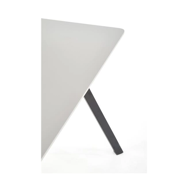 BALROG stół, stelaż - czarny, blat - jasny popiel (2p=1szt)-141274