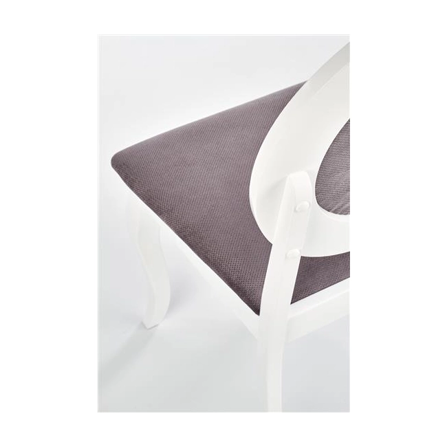 BAROCK krzesło biały / popielaty (1p=2szt)-141321
