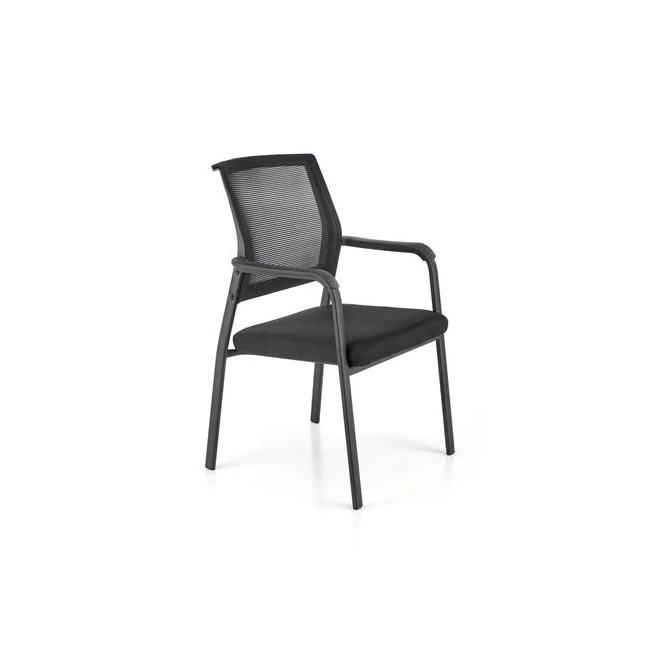 BERGEN fotel czarny (1p=4szt)-141403