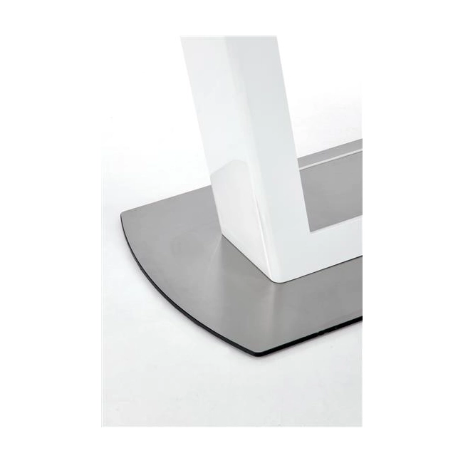 BLANCO stół rozkładany blat - biały marmur / biały, noga - biały (3p=1szt)-141520